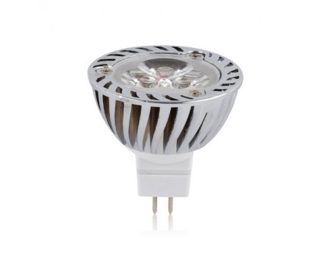 OmaiLighting 4W 12V MR16 Super Bright LED Light Bulbs, Cool White, 6000k (More efficient than CFL Fluorescent Energy Saving MR16 Lamps) Perfect Size Retrofit